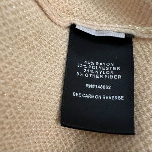 Torrid Jacquard Pull Over Hooded Plush Glitter Star Long Line Sweater Size 3X - Picture 6 of 8